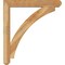 Ekena Millwork Thorton Craftsman Rough Sawn Bracket w/ Offset Brace, Western Red Cedar, 6"W x 36"D x 40"H BKT0604X36X40THR04RWR - alternate 3